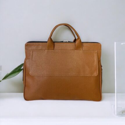 Suni Deri Evrak Çantası